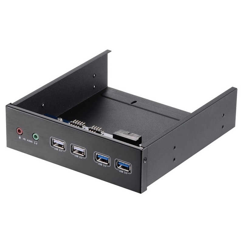 5.25" Bay Front Panel Expansion Slot Hdd Mobile Rack with USB 3.0 / 2.0