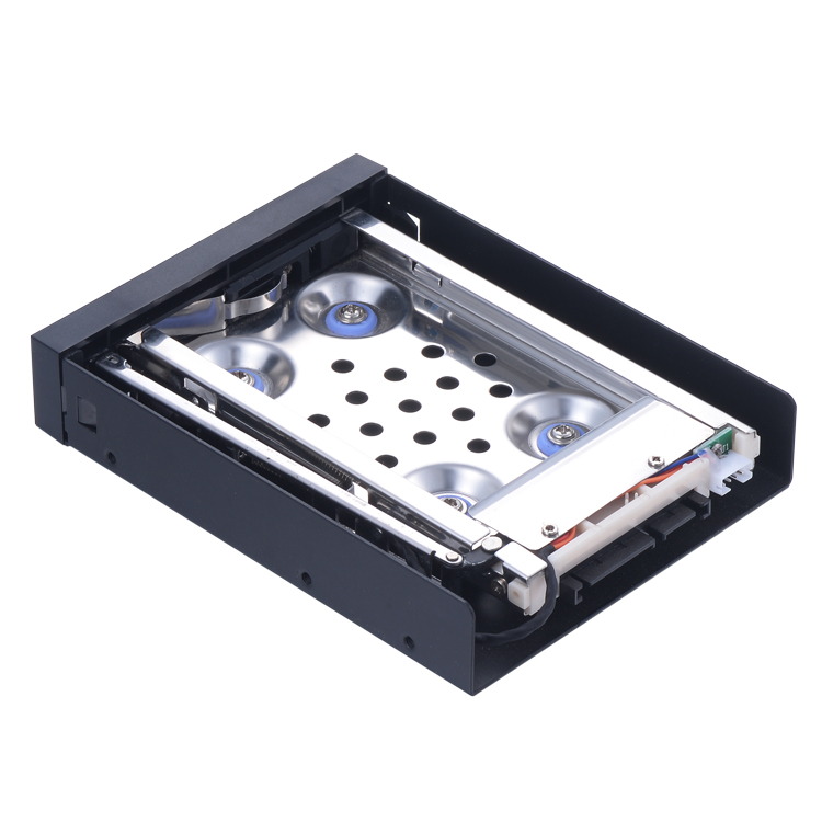 Unestech Tray-less 2.5" SATA Hot Swap SSD Hdd Mobile Rack for 3.5" Bay