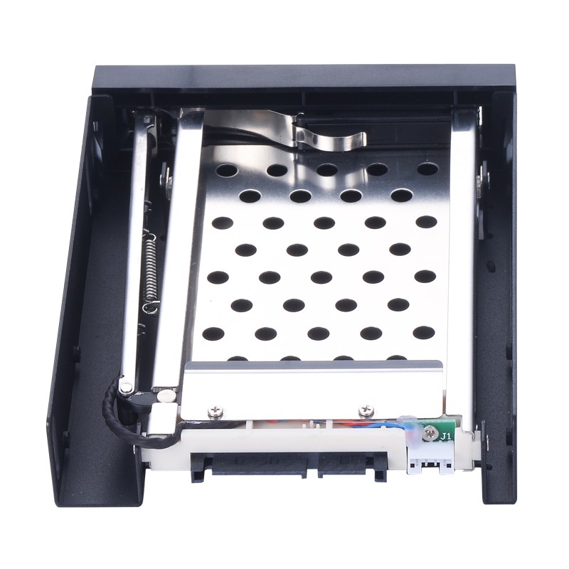 Unestech Tray-less 2.5" SATA Hot Swap Enclosure SSD Hdd Mobile Rack for 3.5" Bay