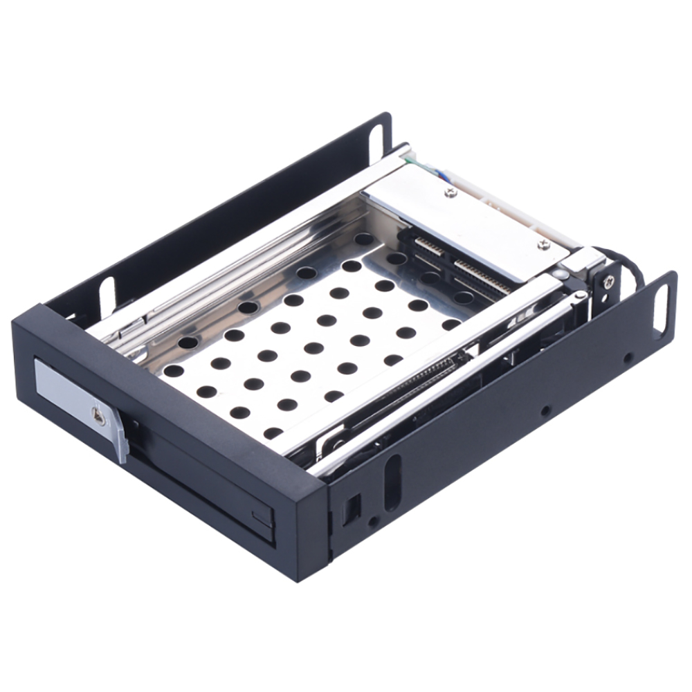 Unestech Tray-less 2.5" SATA Hot Swap SSD Internal Hdd Mobile Rack for 3.5" drive bay