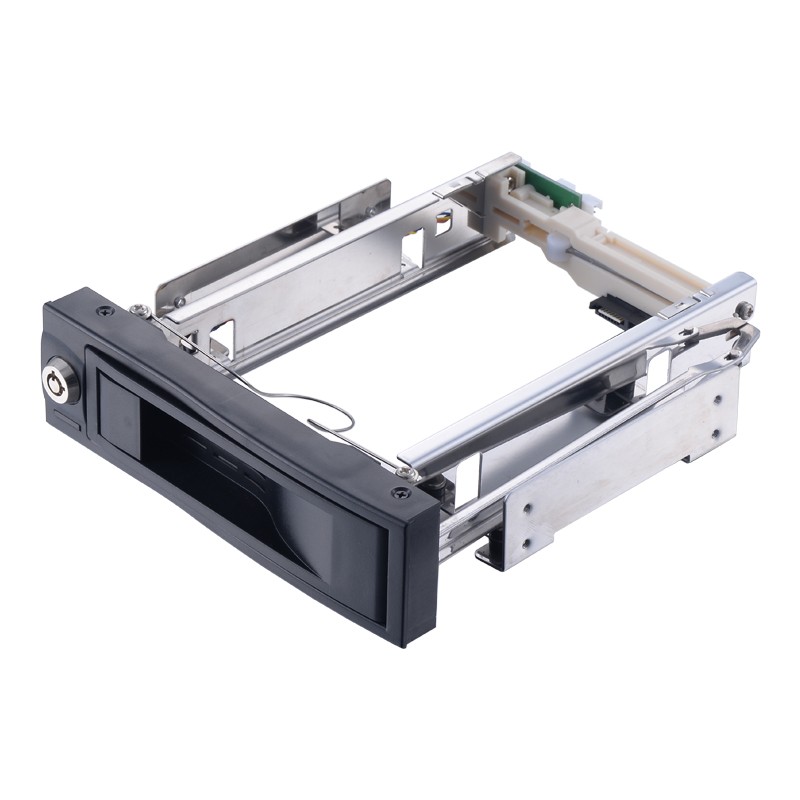 Unestech Tray-less 3.5" SATA Hot Swap Hdd Mobile Rack for 5.25" Bay