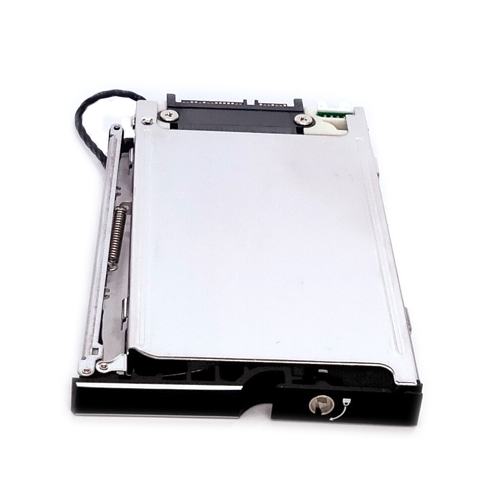 Unestech Tray-less 2.5" SATA Hot Swap 9.5mm Hard drive SSD Mobile Rack for industrial storage