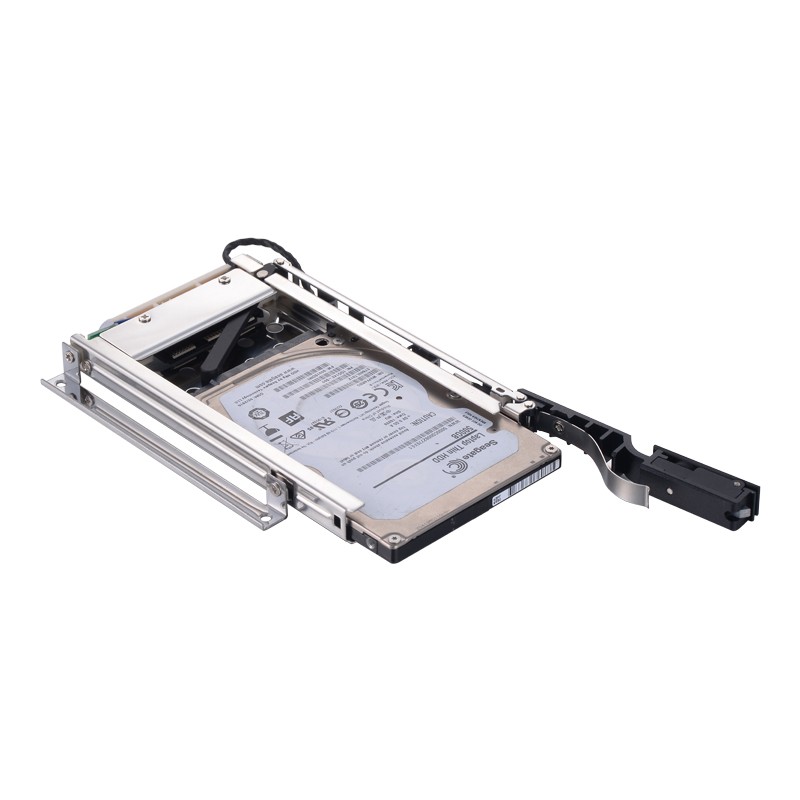 Unestech Tray-less 2.5" SATA Hot Swap SSD Hdd Mobile Rack with Fixed Bracket