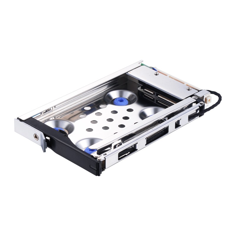 Unestech Tray-less 2.5" SATA Hot Swap SSD Hdd Mobile Rack for Industrial Computer data storage