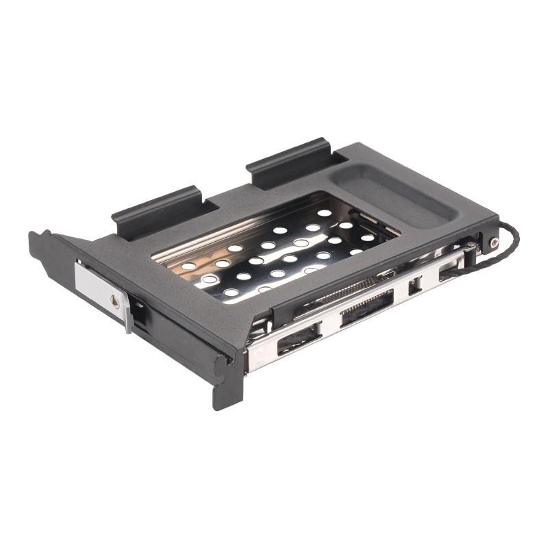 Unestech Tray-less 2.5" SATA Hot Swap SSD Hdd Mobile Rack for PCI Expansion Slot