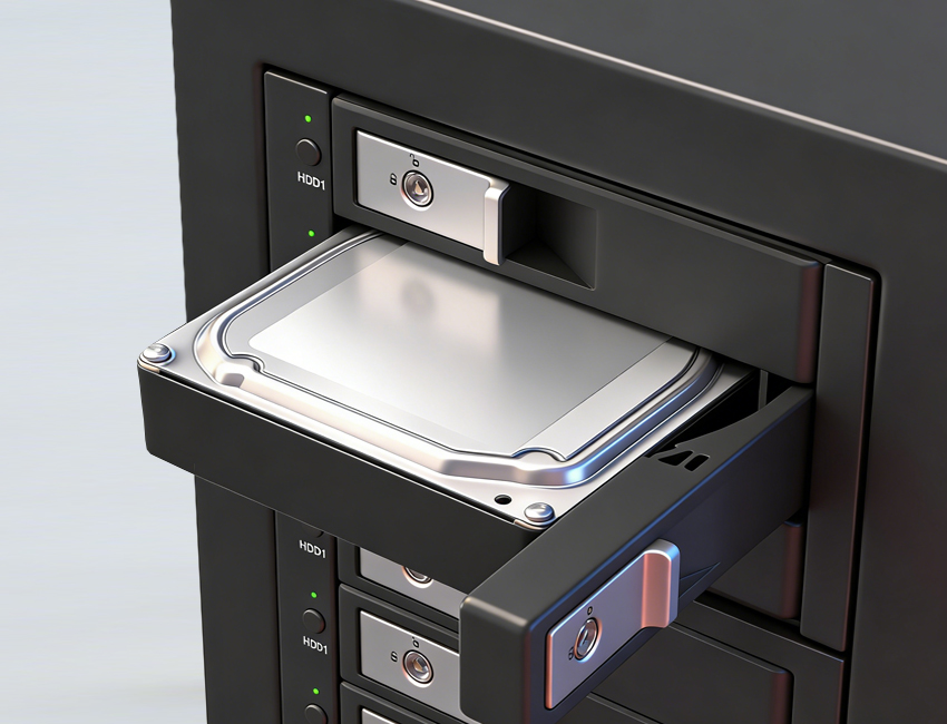 3.5英寸硬盘抽取盒