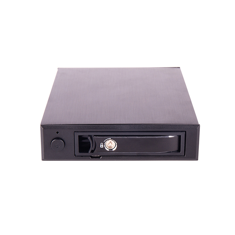 Unestech U.2 NVMe 2.5인치 3.5인치 베이용 탈착식 SAS HDD 모바일 랙(MINISAS HD SFF-8639)