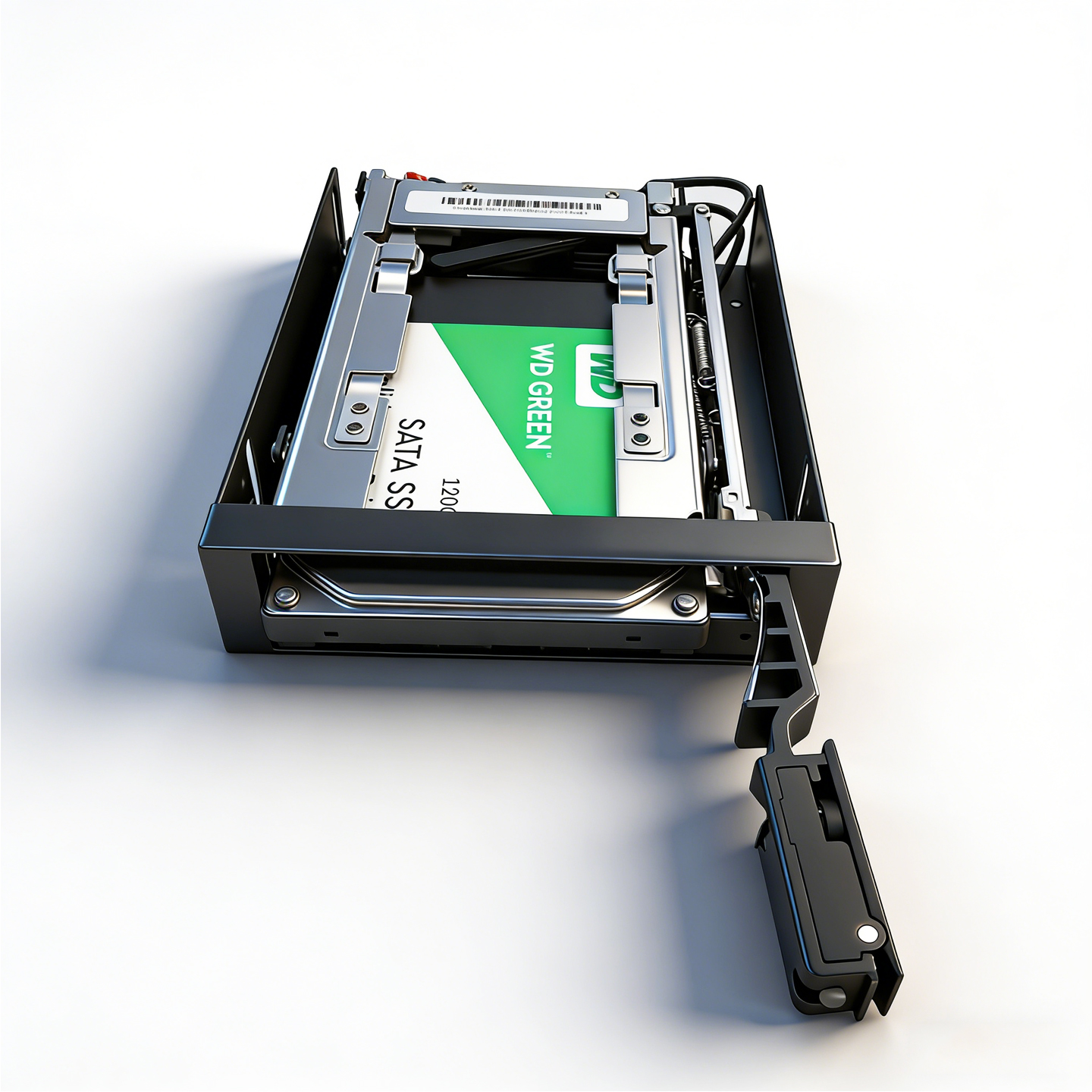 Unestech 2Bay 2,5« SATA Hot Swap 7 мм SSD мобильный рекорд для 3,5» отсека