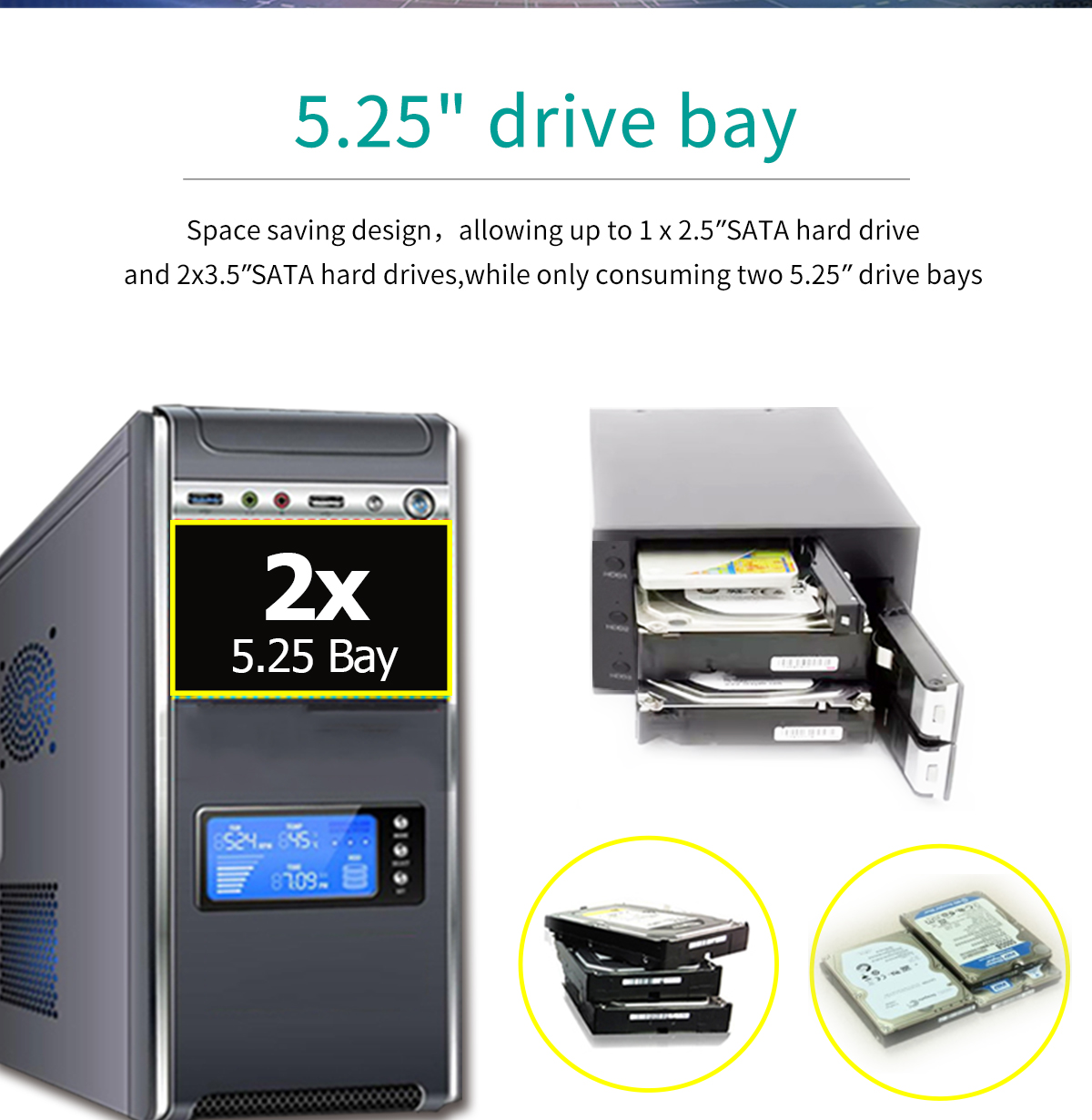 Multi Bank Hard Drive Rig Multi-function hard drive enclosure, supporting a variety of hard disks ...