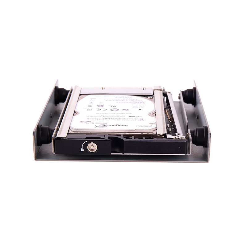 Unestech Tray-less 2,5-дюймовая мобильная стойка SATA SSD HDD с возможностью горячей замены для автомобильной системы