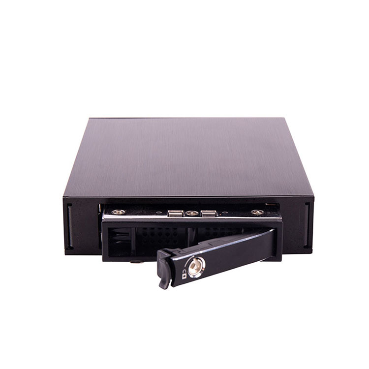 Unestech Abnehmbarer 2,5-Zoll-SATA-Hot-Swap-SSD-Festplatten-Wechselrahmen für 15-mm-Festplatten
