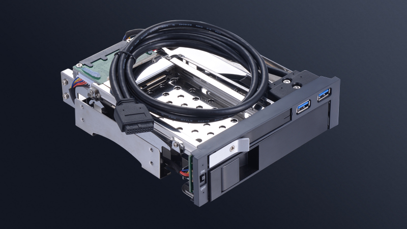 机箱光驱位双盘位硬盘盒