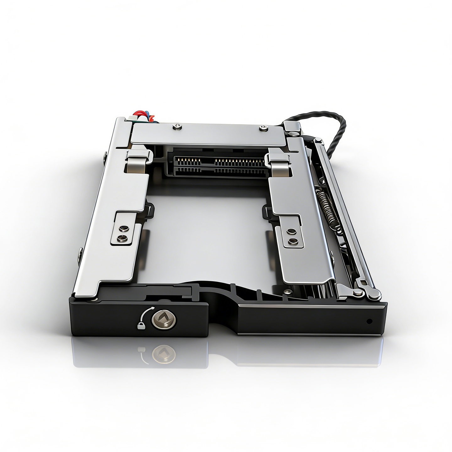 Unestech 9.5mm Industrial Module 2.5" SATA Hot Swap SSD Hdd Mobile Rack