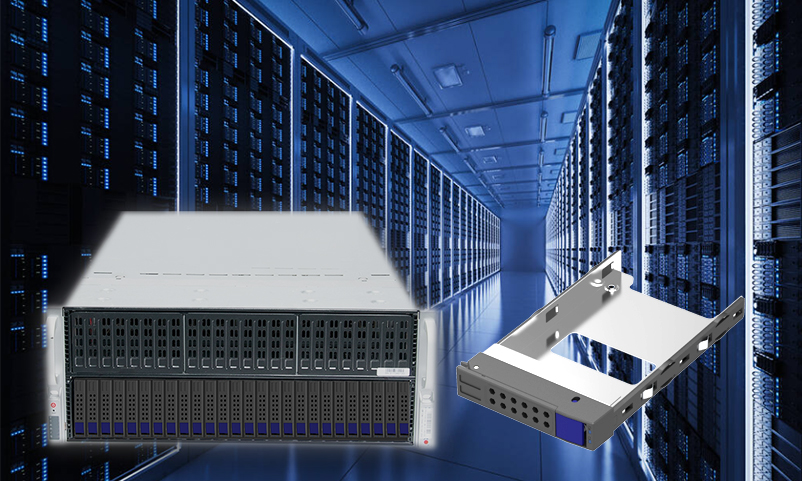 服务器-数据存储的硬盘抽取盒应用