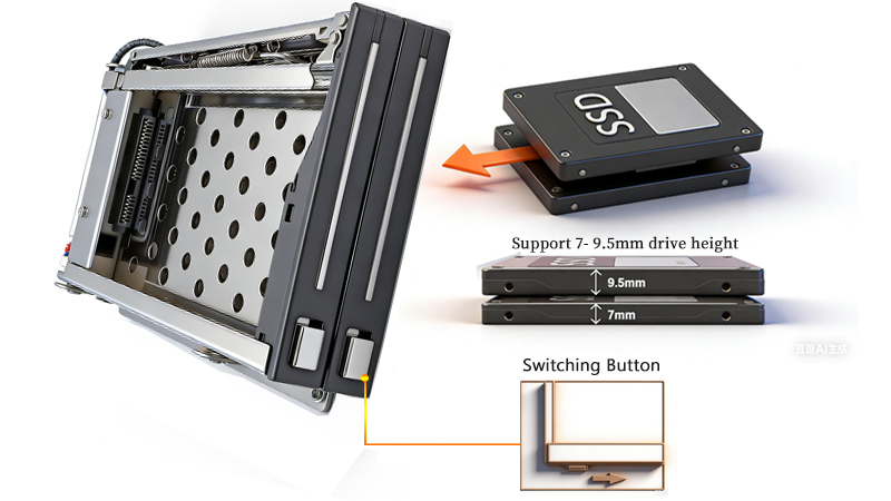 Замена диска без лотка