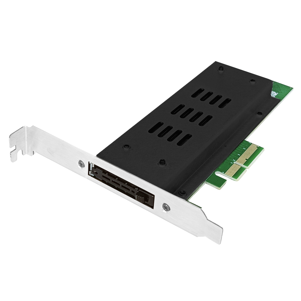Съемный мобильный корпус Unestech M.2 NVMe PCIe 4.0 SSD для слота расширения PCIe