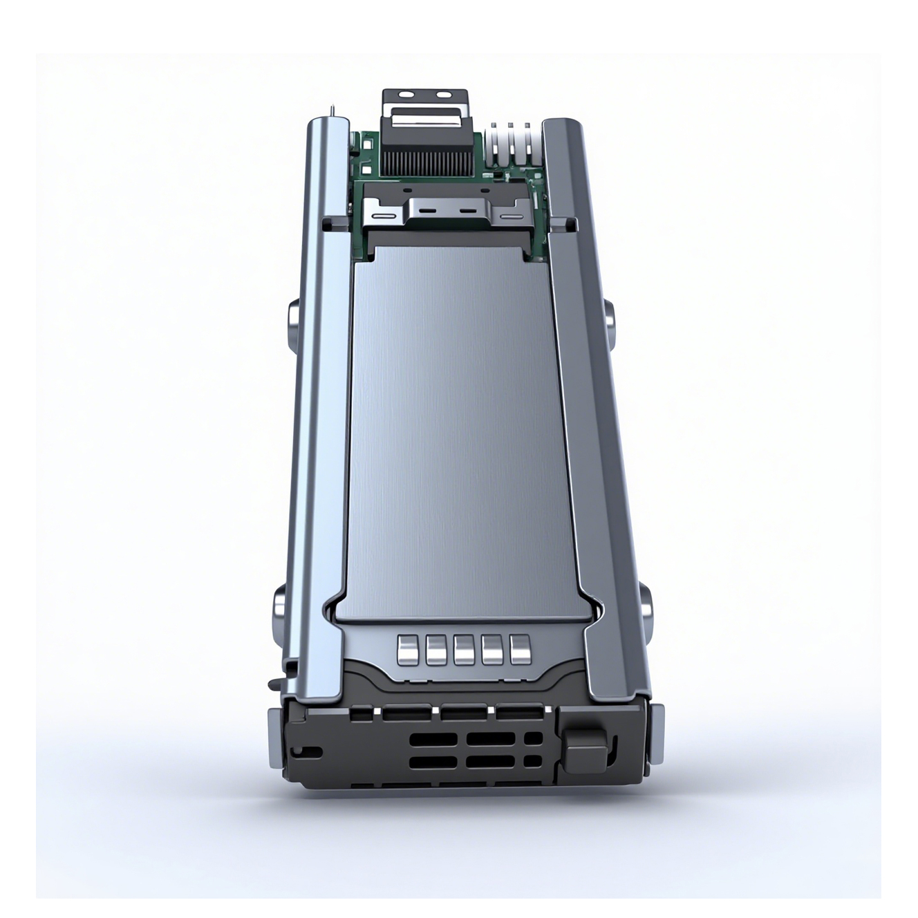 Unestech 1盘位M.2 NVMe SSD PCIe 4.0硬盘抽取盒 灵活安装设计 1 x SlimSAS SFF-8654 4i