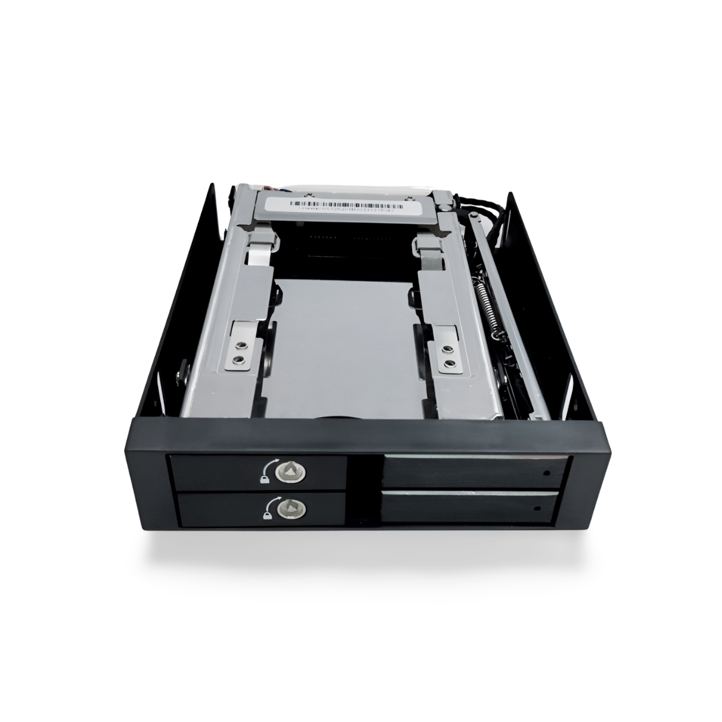 Unestech 免工具热插拔设计双层2.5寸SATA软驱位硬盘抽取盒